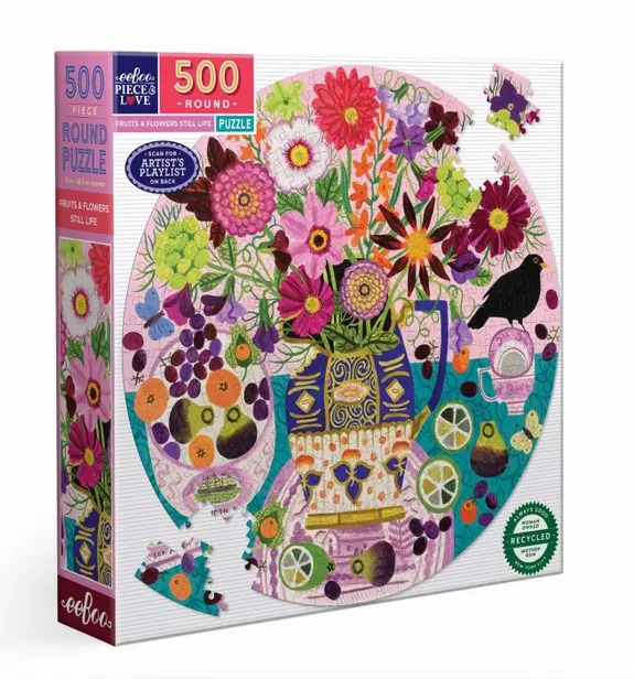 Puzzle - Fruits & Flowers Still Life - 500 Pièces