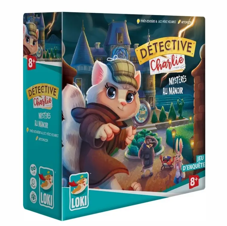 Détective Charlie : Mystères au Manoir