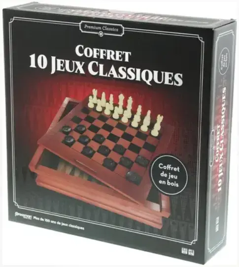 Coffret 10 jeux classiques
