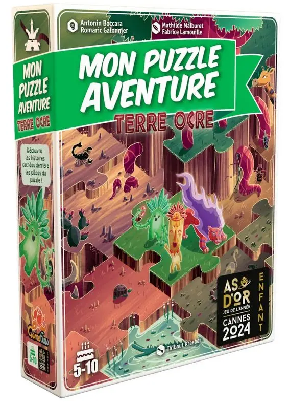 Mon Puzzle Aventure - Terre Ocre