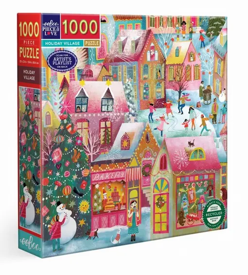 Puzzle - Holiday Village - 1000 Pièces