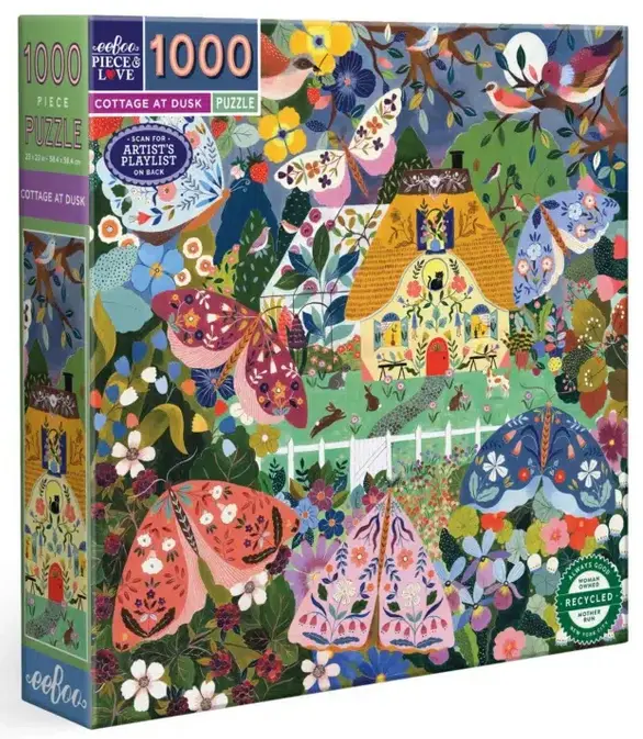 Puzzle - Cottage at Dusk - 1000 Pièces