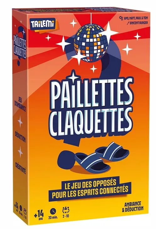 Paillettes Claquettes
