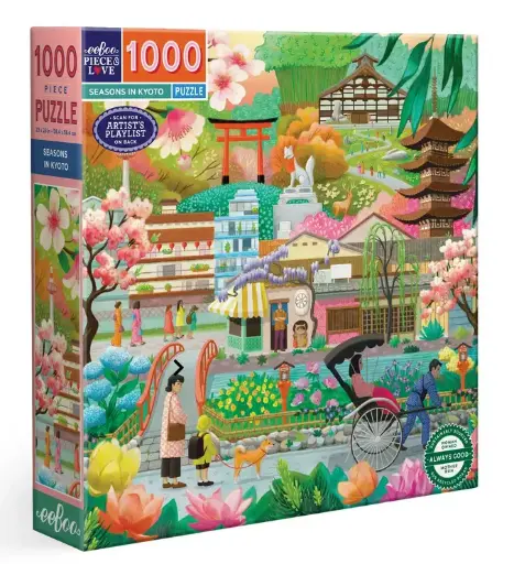 Puzzle - Seasons in Kyoto - 1000 Pièces