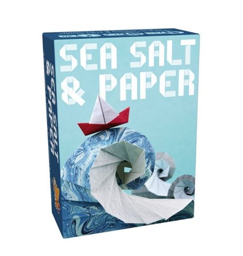 Sea salt and paper