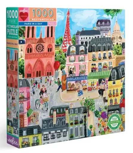 Puzzle - Paris in a Day - 1000 Pièces