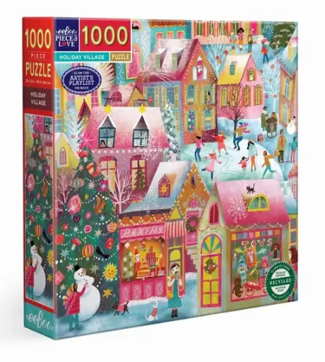Puzzle - Holiday Village - 1000 Pièces