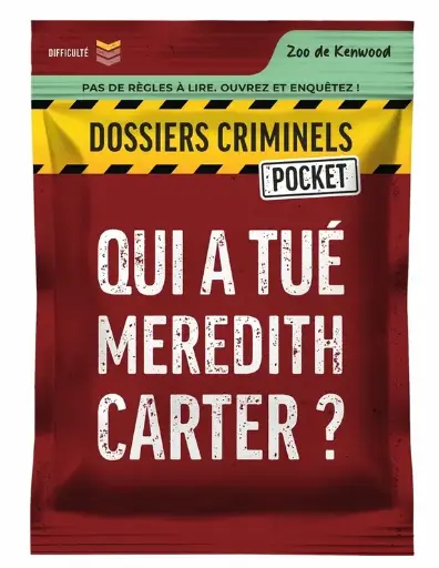 Dossier Criminel Pocket - Qui a tué Meredith Carter ?