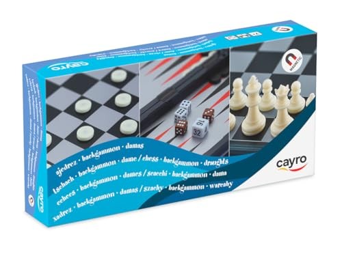 Échecs - Dames - Backgammon Magnetic