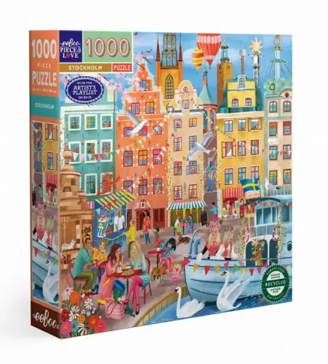 Puzzle - Stockholm- 1000 Pièces