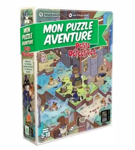 Mon Puzzle Aventure - Petits détectives
